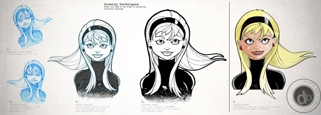 Process Drawing by TheDoodlebags on DeviantArt