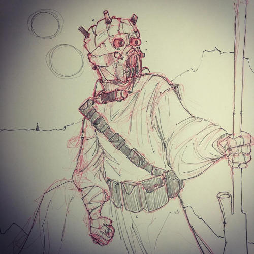 Tusken Raider Sketch II By TheDoodlebags On DeviantArt tusken-raider-sketch-ii-by-thedoodlebags-on-deviantart