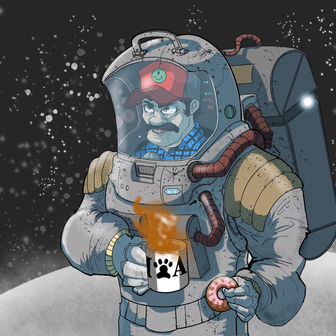Space Trucker by TheDoodlebags on DeviantArt