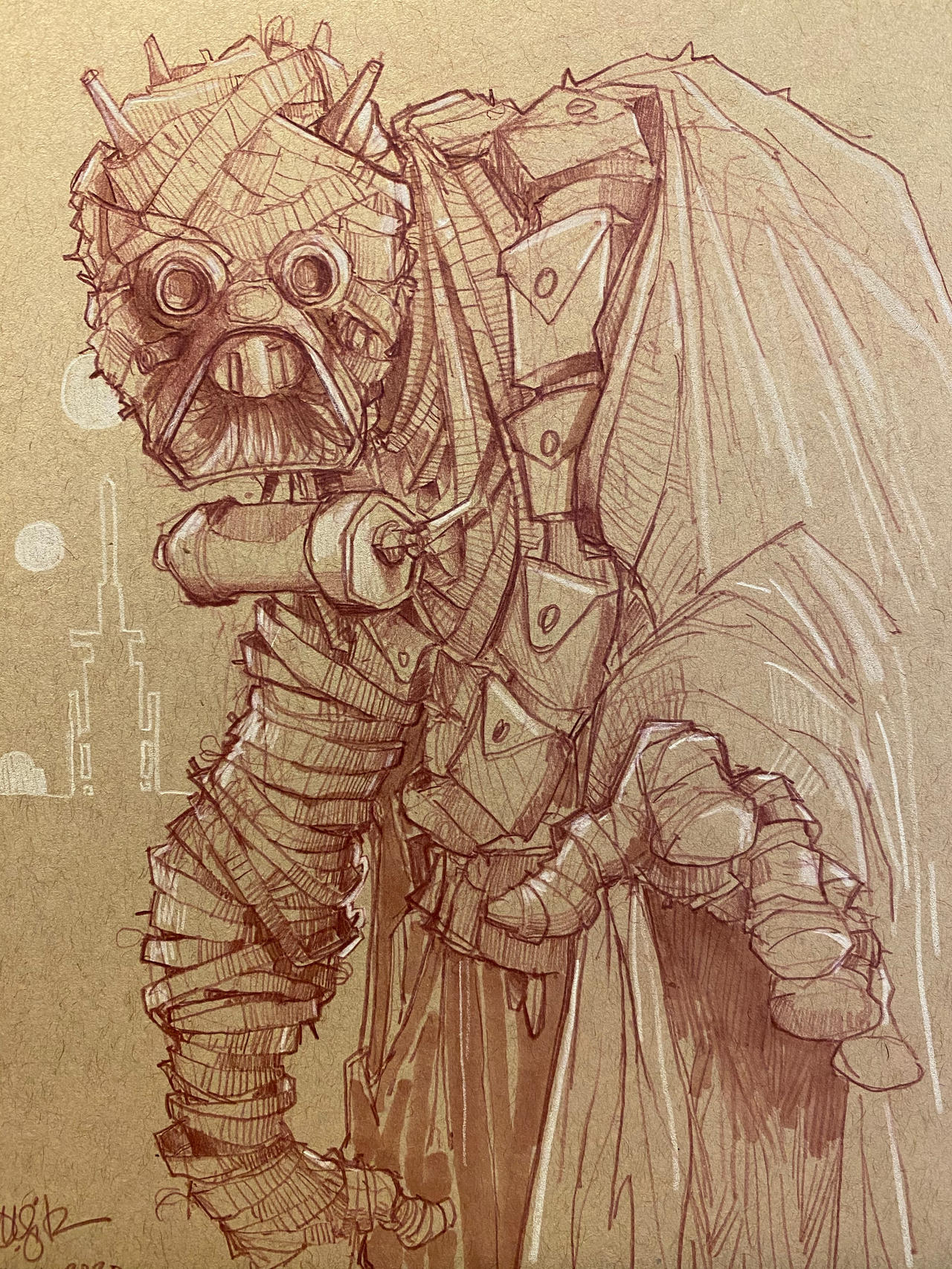 Tusken Raider By TheDoodlebags On DeviantArt tusken-raider-by-thedoodlebags-on-deviantart