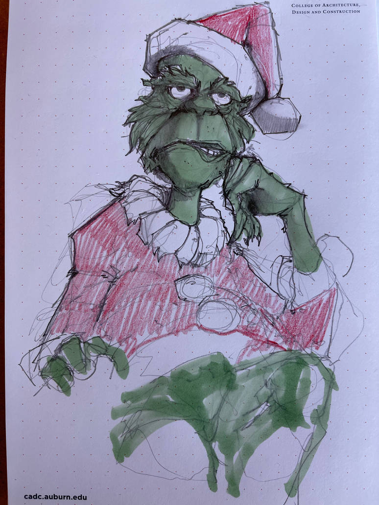 Grinch Study by TheDoodlebags on DeviantArt