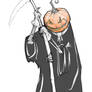 Grim Pumpkin Sketch
