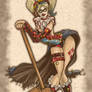 Steampunk Harley Quinn - Digital