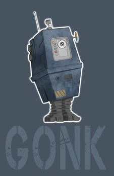 Gonk Droid Rendered