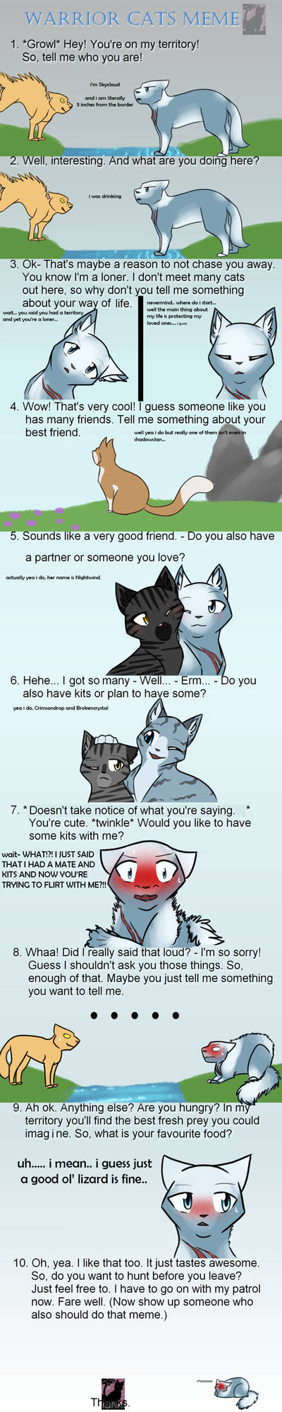Warrior Cats Meme By Creativecheetah On Deviantart Warrior Cats Meme By Creativecheetah On Deviantart