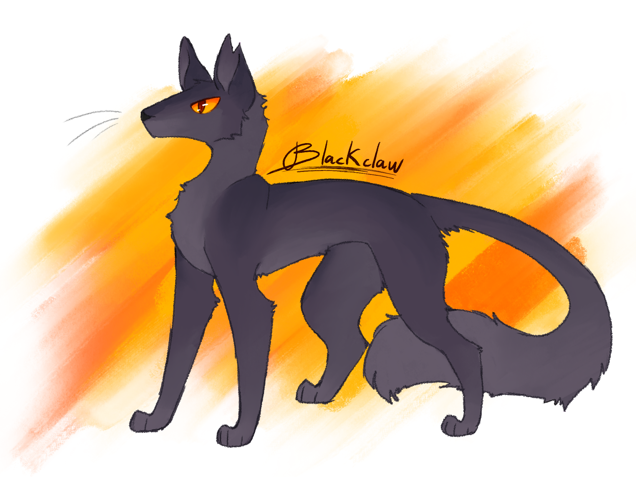 Ashfur (TC) - Warrior cats by CreativeCheetah on DeviantArt