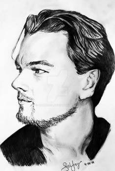 Leonardo DiCaprio Portrait Drawing