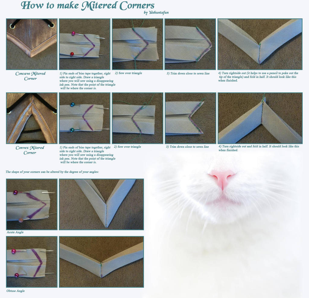 Mitered Corners Tutorial By Yashuntafun On DeviantArt