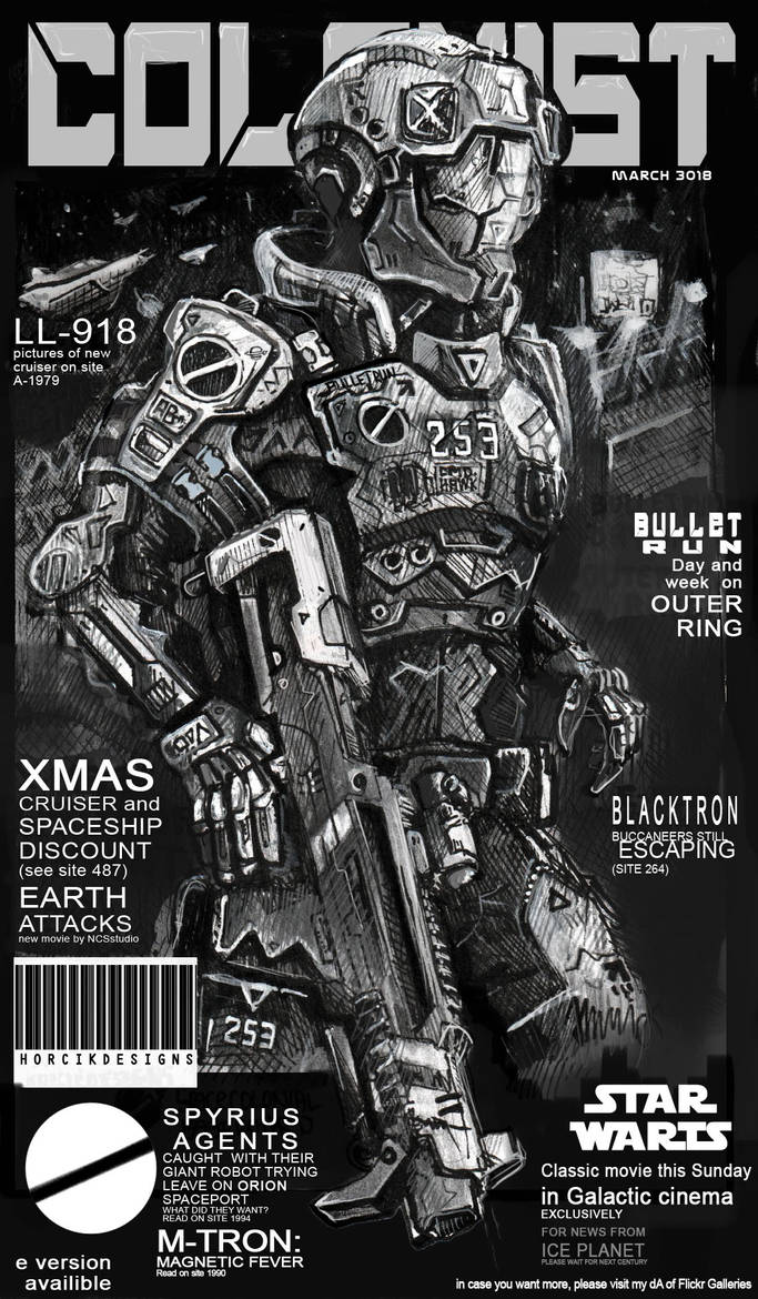 COLONIST magazine cover