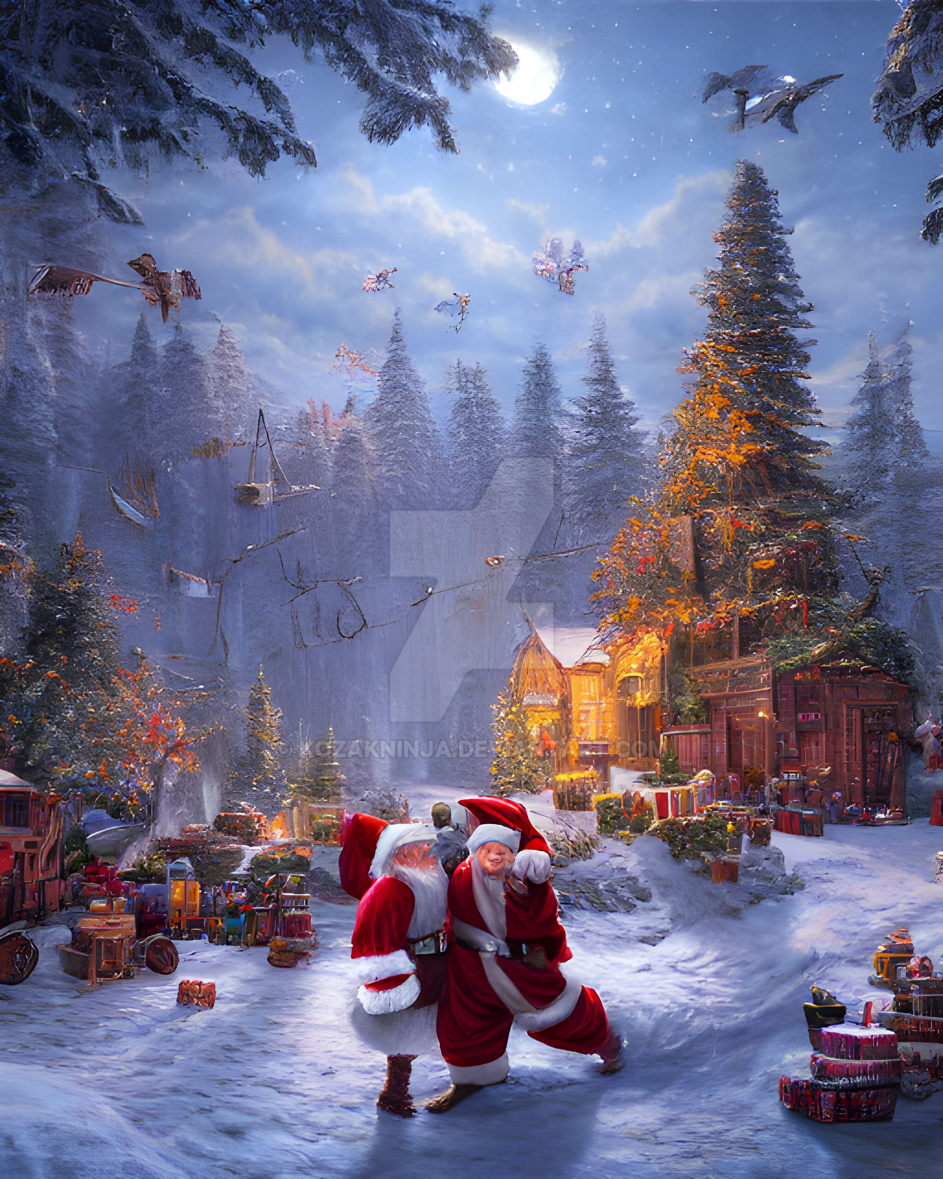 Santa's Workshop v5 by kozakninja on DeviantArt