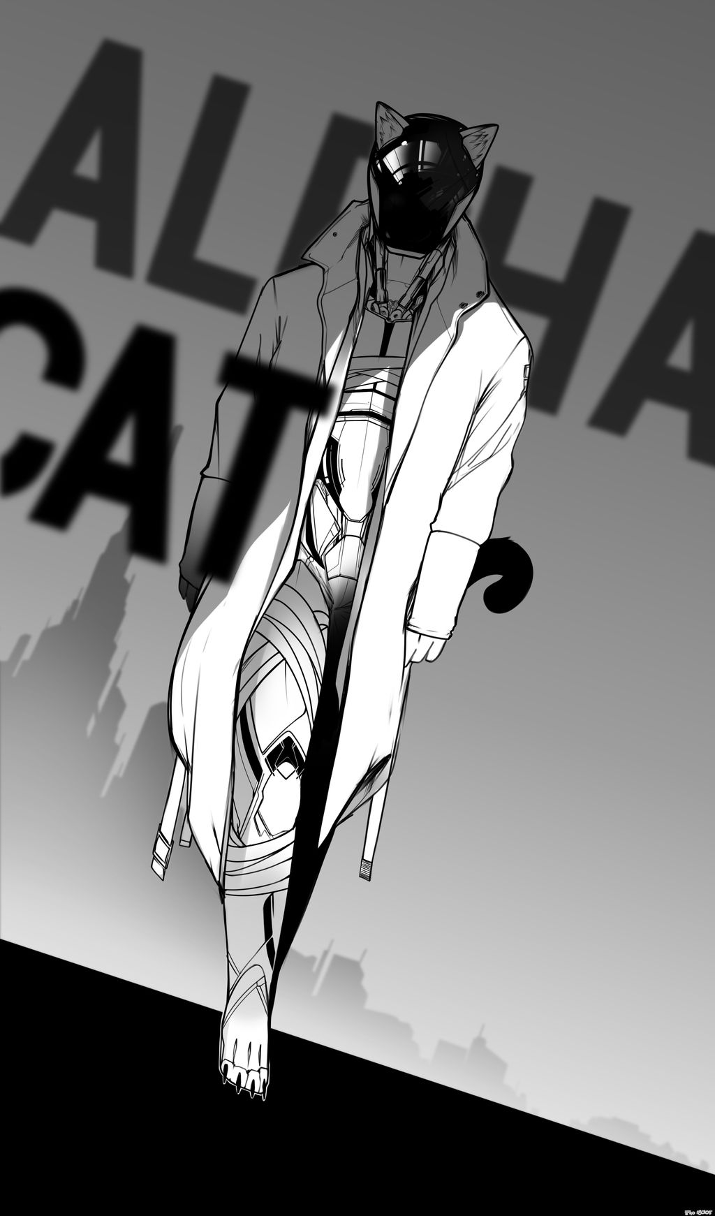 Alphanumeric Cat Characters Alpha cat by Hacony on DeviantArt