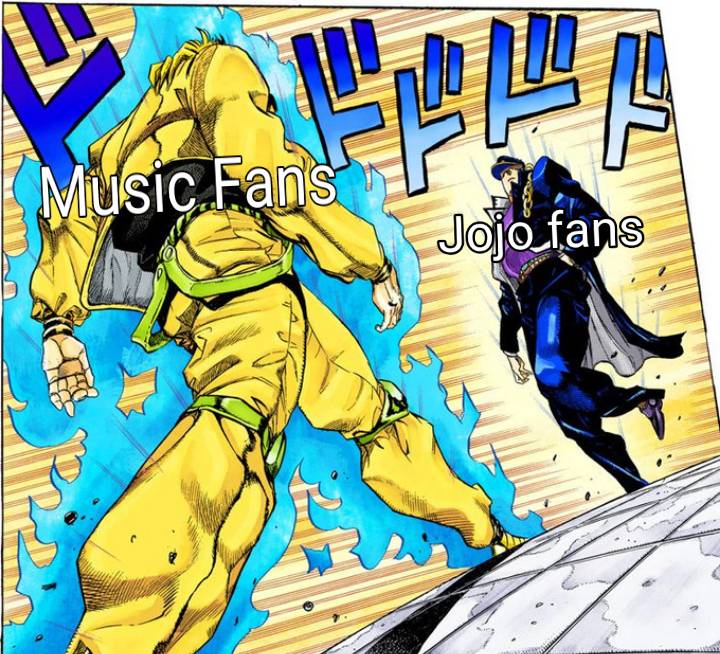 Jo jo reference meme