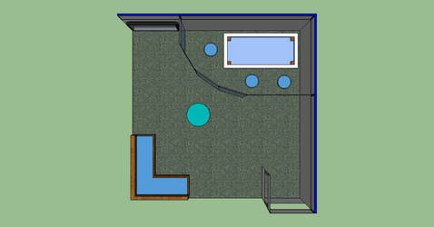 Booth Design (Top) (Office Theme)