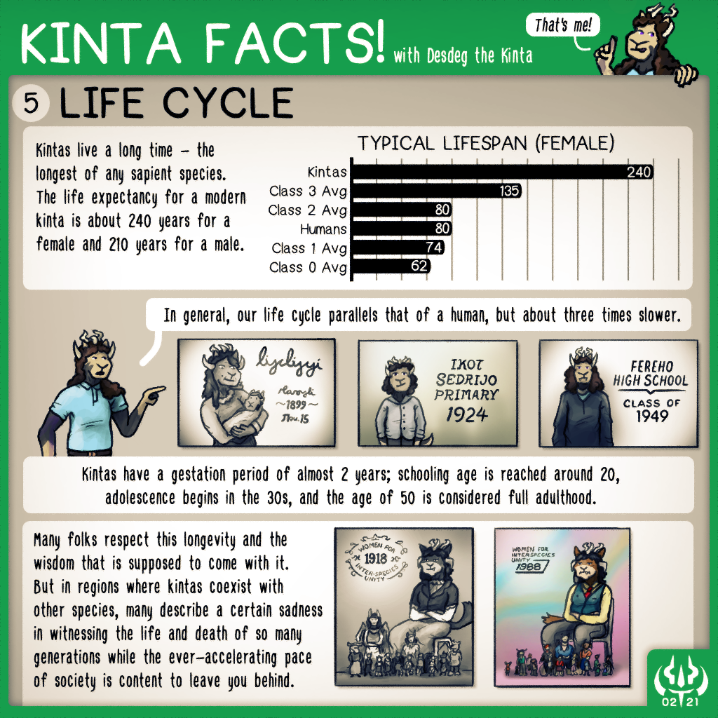 Kinta Facts 5: Life Cycle