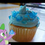 Spike's Sapphire Cupcake