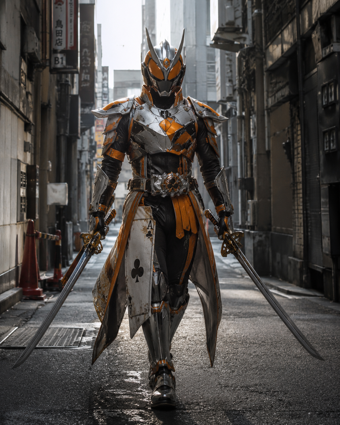 Ronin Riders Kamen Rider Clover Ronin by ShogunRider on DeviantArt