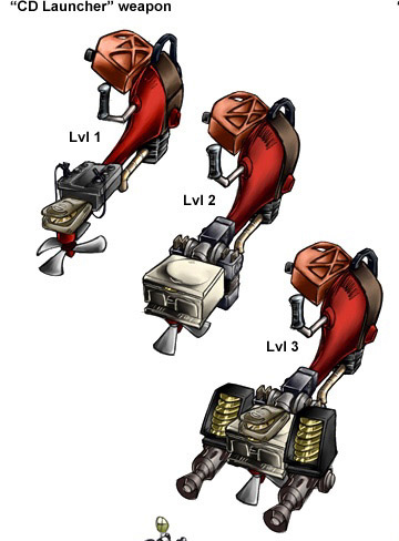 CD Lancher Lvl 1-3