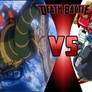 Shin Getter Dragon vs Dark Gundam