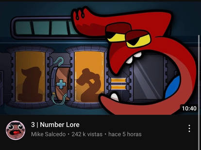 Official Number Lore 3 from Mike Salcedo by ThisIsOokie on DeviantArt