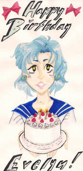 Sailor Mercury birthday wishes