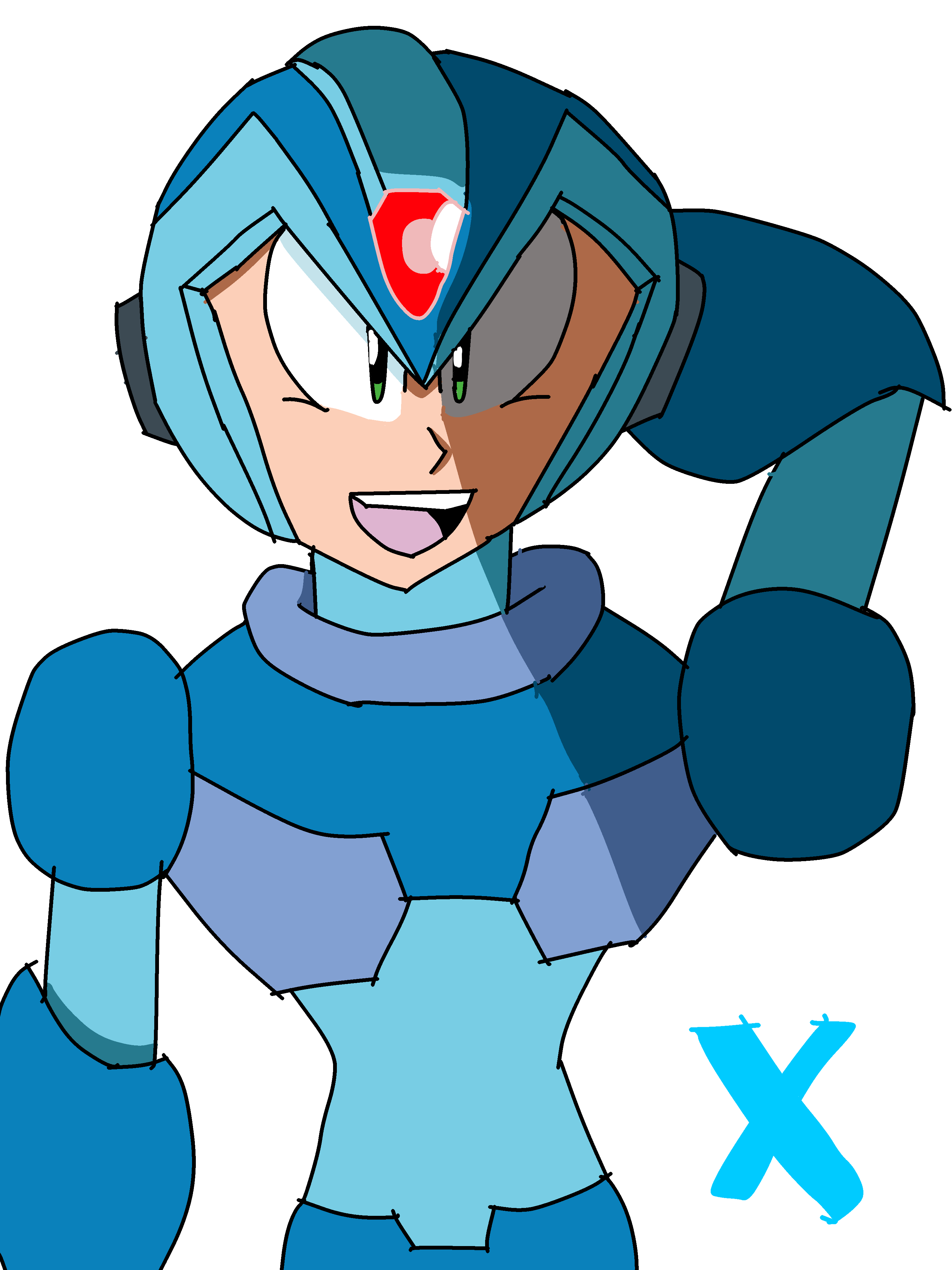 Mega man x by newgennitro on DeviantArt