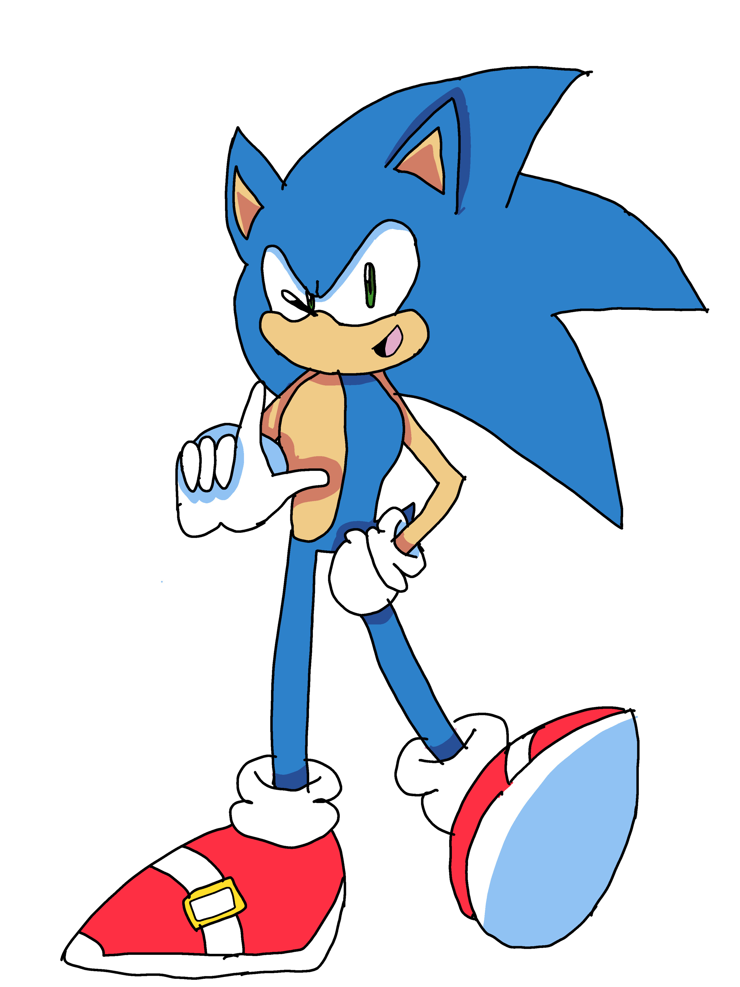 Sonic by newgennitro on DeviantArt