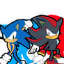 Sonic and shadow