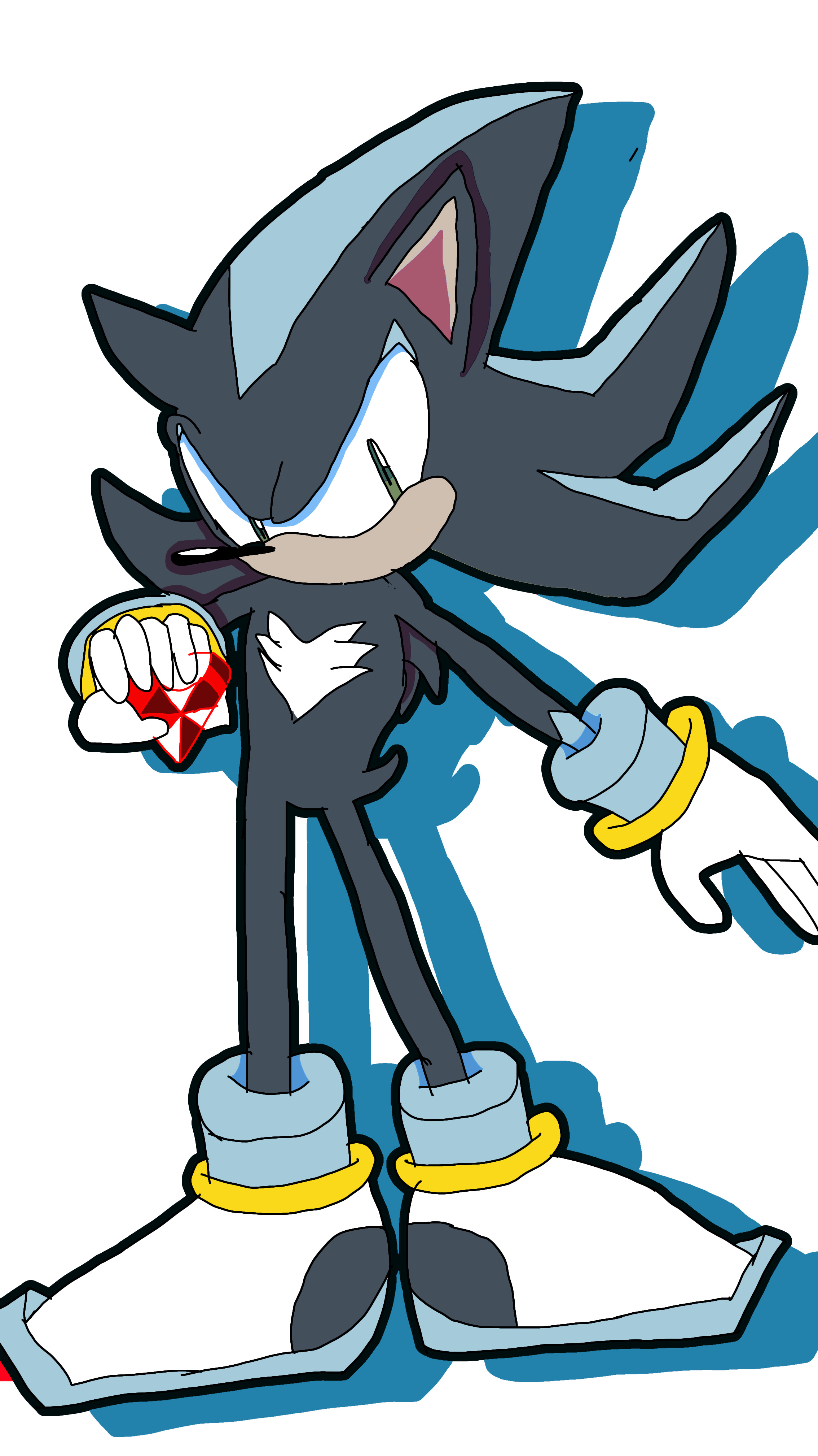 Mephiles The Dark-sonic X by Lyveen on DeviantArt