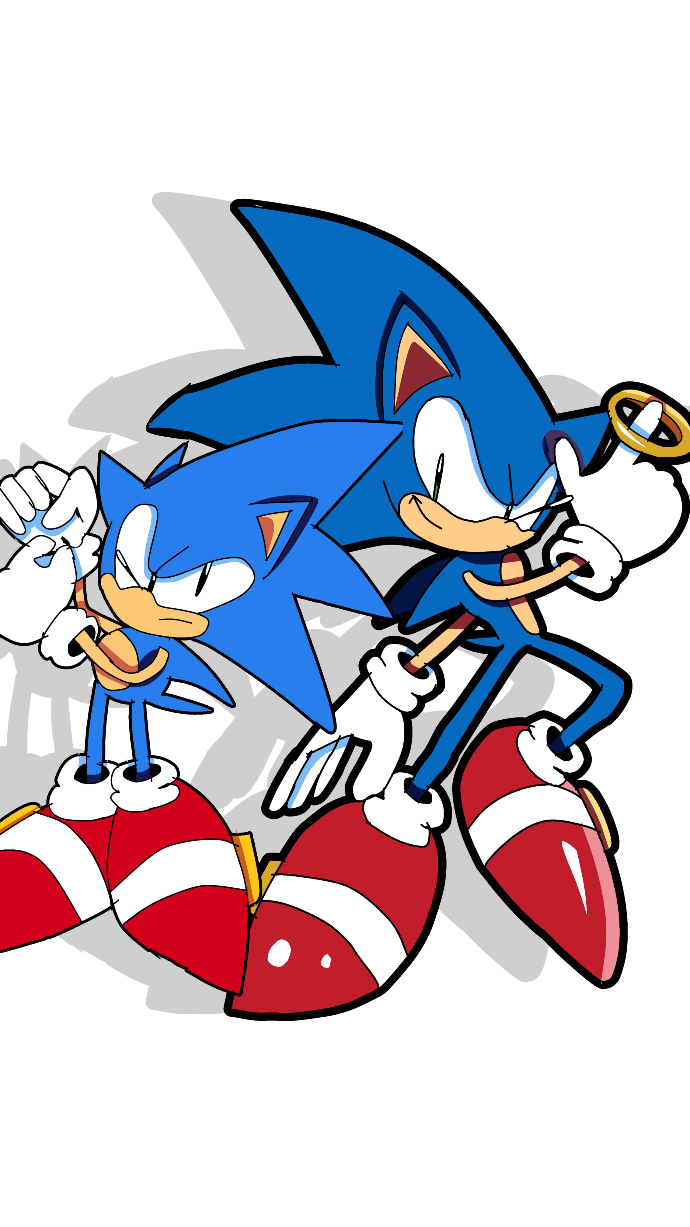 Sonic: Classic and Modern by CoolCSD1986 on DeviantArt