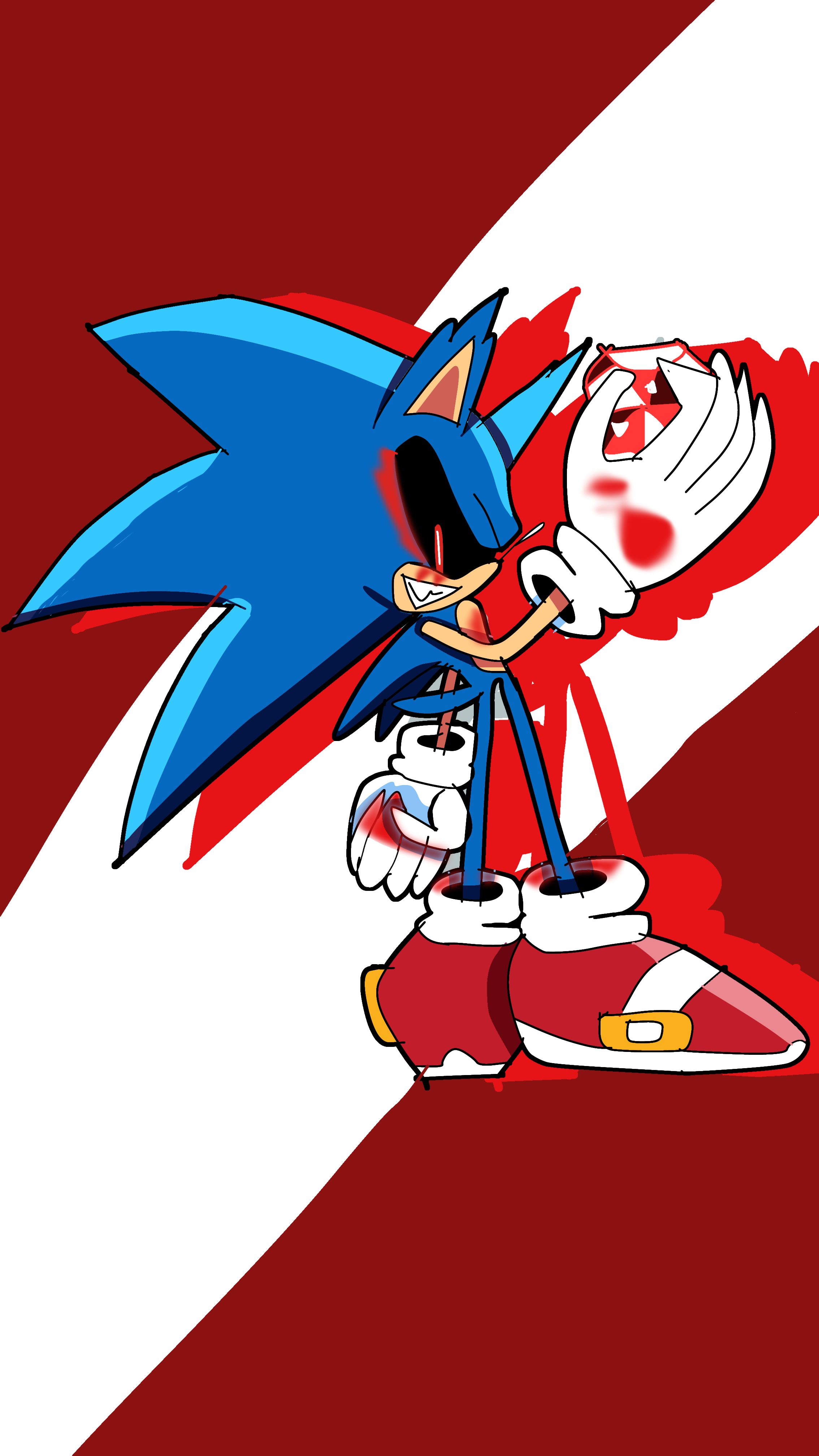 Newcomer: Sonic.EXE by GothicStatic on DeviantArt