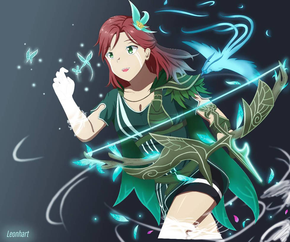 Wind Ranger Art Windranger Arcana Fan Art by leonhartpmm on DeviantArt