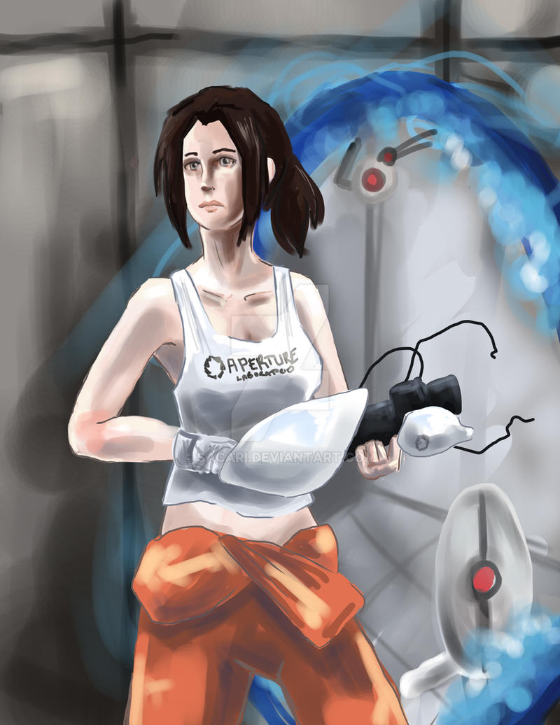 Character a Day 001: Chell