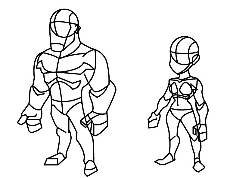 Basic Pose by Layton224 on DeviantArt