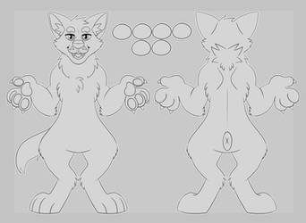 Canine Fursuit Reference Sheet