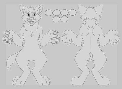 Canine Fursuit Reference Sheet