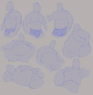 Photo Study 1 (plus size body types)