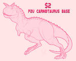 p2u Carnotaurus Base by contrabeast