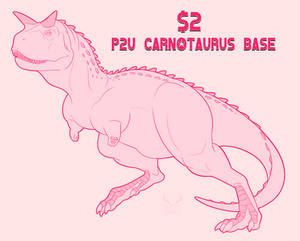 p2u Carnotaurus Base