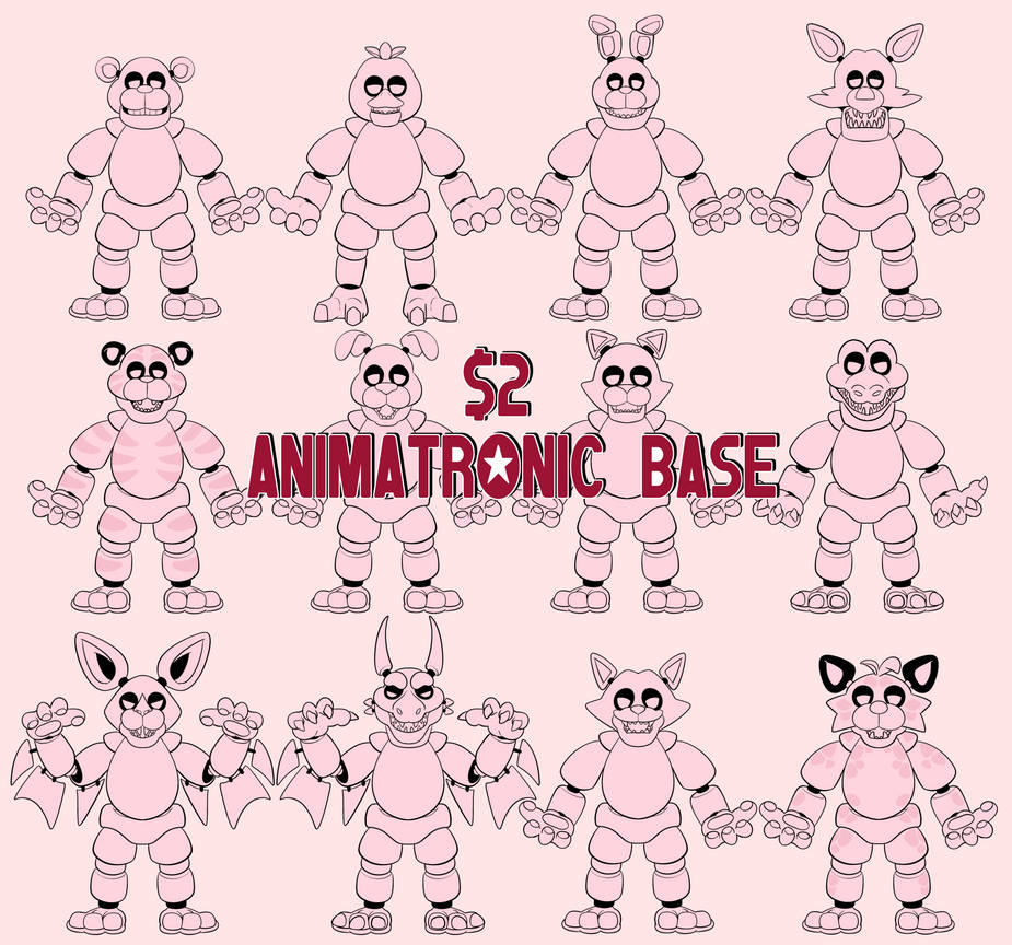 p2u Animatronic Base Pack by contrabeast on DeviantArt