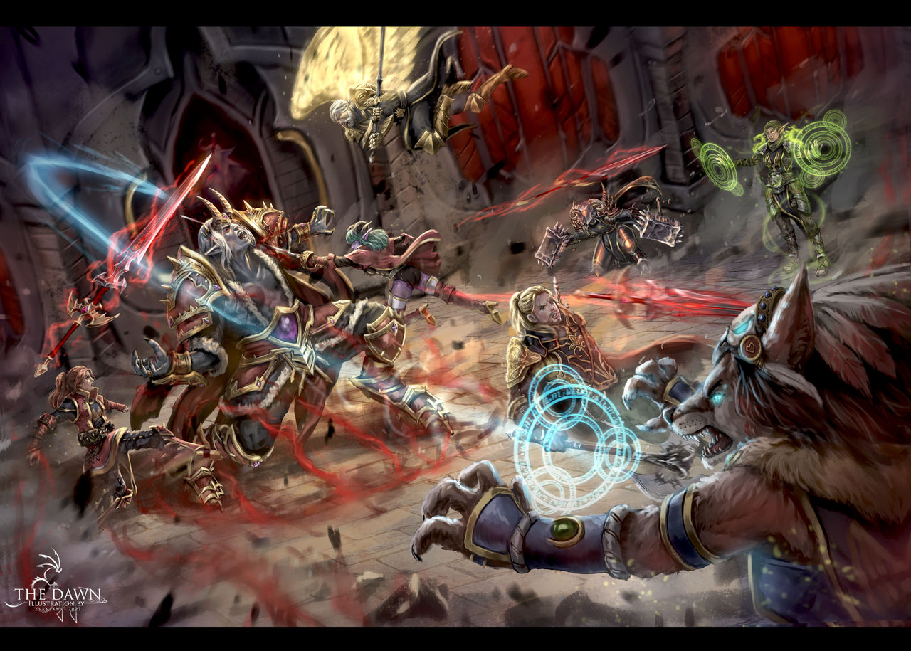 Sire Denathrius Raid by zsanjani on DeviantArt