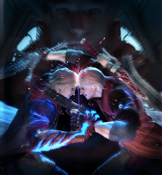 Dante Vs Nero In Devil May Cry 4 By Azzyflem On Deviantart