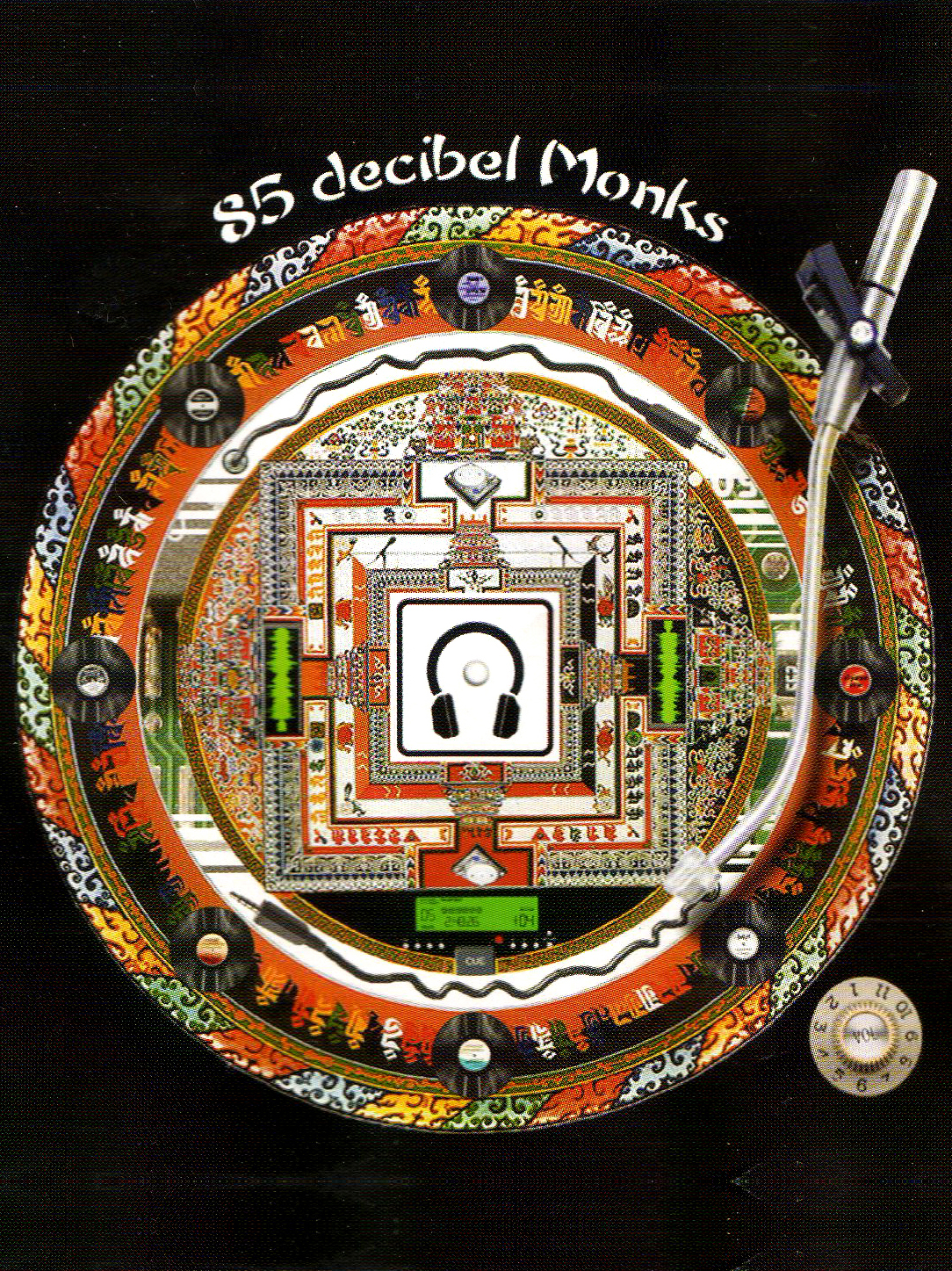 The 85 Decibel Monks CD Cover