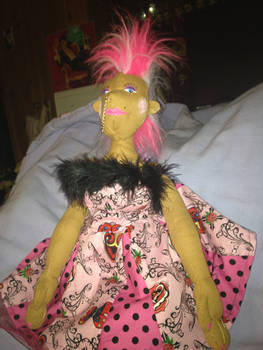 Punk Princess Prom Doll. OOAK