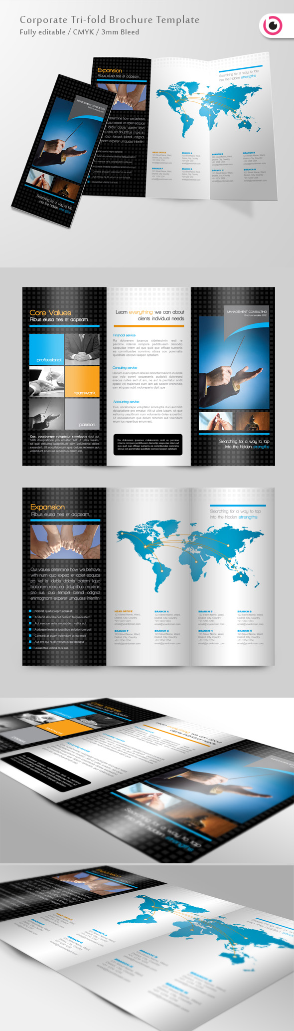 Consulting Trifold Brochure