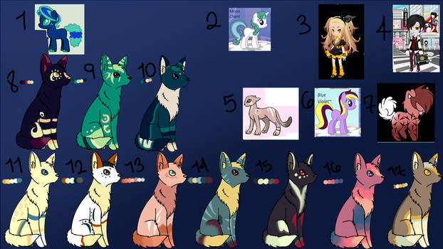 *Free* CLOSED Adopt Giveaway