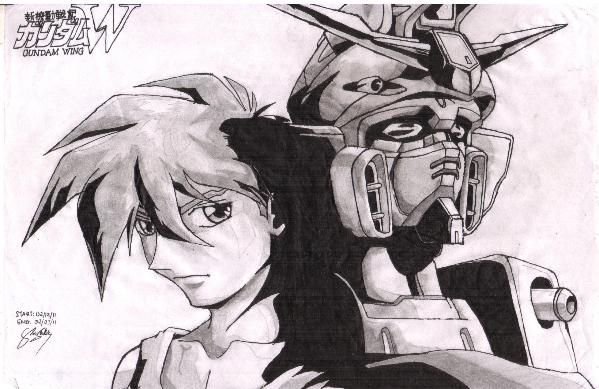 Anime Fan Art Gundam Wing By Gat Xx03 On Deviantart Anime Fan Art Gundam Wing By Gat Xx03 On Deviantart
