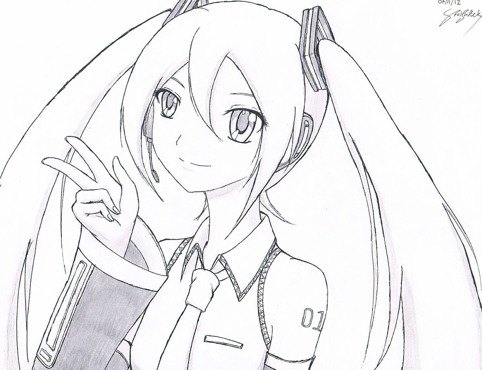 Vocaloid Fan Art: Hatsune Miku