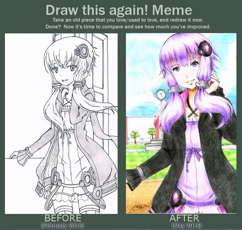 Draw this again! Meme (Cat girl ladyyyy) by Carzymeowcat on DeviantArt