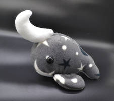 Starrywhal Stars and Moon Narwhal Plush