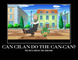 Can Cilan do the Can-Can?